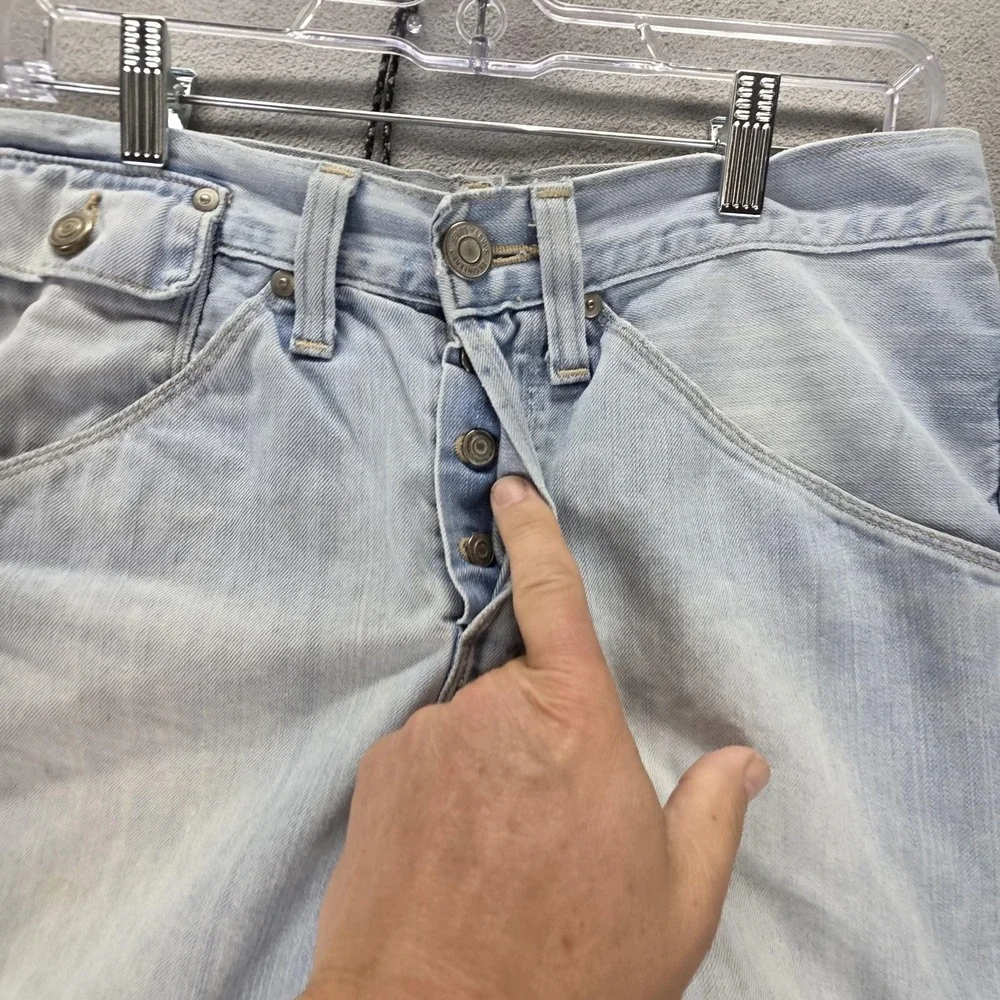 VTG Levis Engineered Shorts Mens 31 Twisted Flap Pocket Button Fly 10